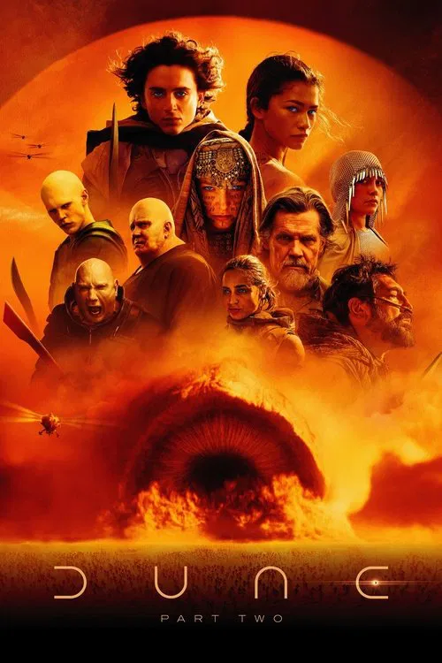 Dune: Çöl Gezegeni Bölüm İki (2024) film posteri