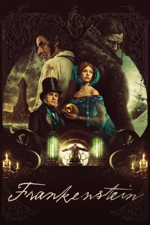 Frankenstein (2025) film posteri