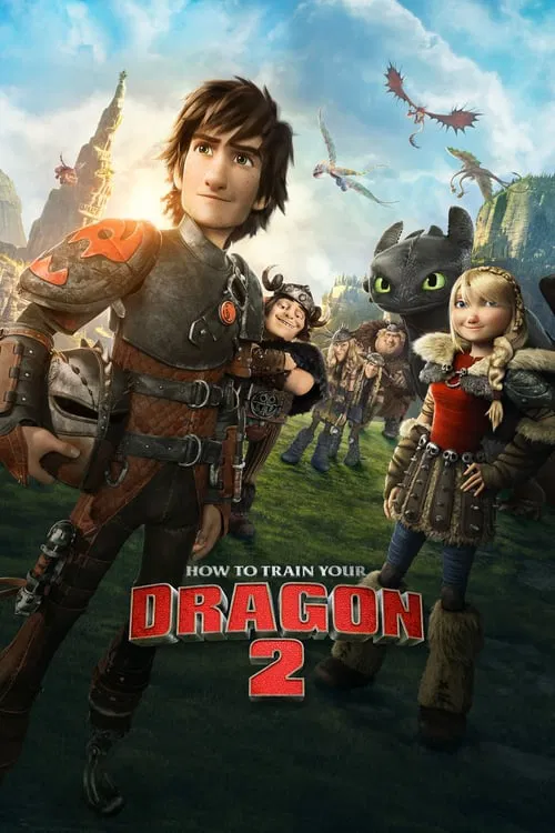 Ejderhanı Nasıl Eğitirsin 2 (2014) film posteri